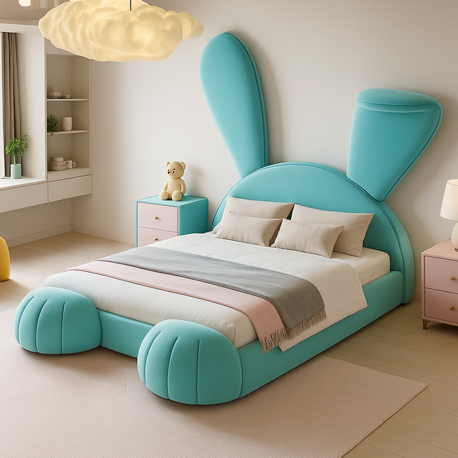 Dreamtail Bunny Bed – Whimsical Kids Room Highlight - Uber Decor