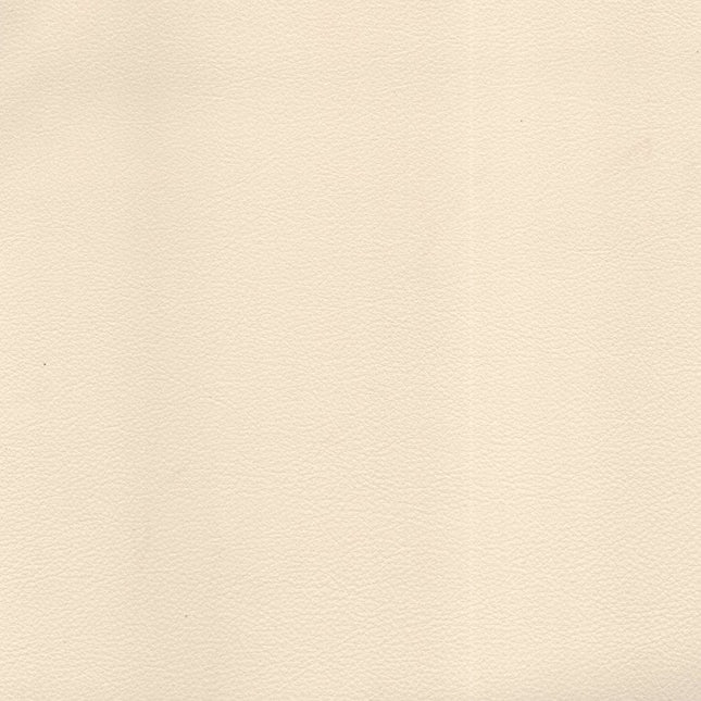 KOREAN LEATHER- Leatherette Faux Leather Upholstery Fabric- Almond Cream - Uber Decor
