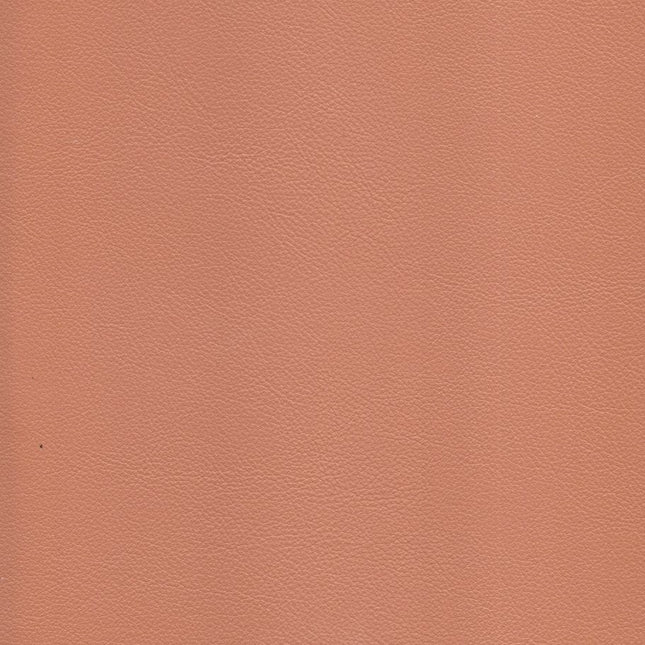 KOREAN LEATHER- Leatherette Faux Leather Upholstery Fabric- Terracotta - Uber Decor