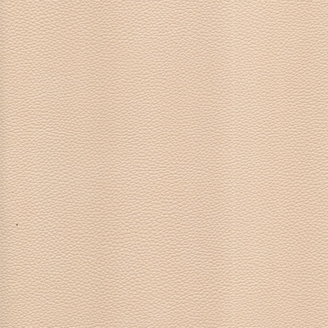 KLASSY- Leatherette Faux Leather Upholstery Fabric- Sandy Beige - Uber Decor