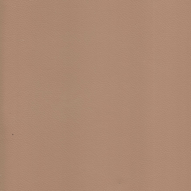 KOREAN LEATHER- Leatherette Faux Leather Upholstery Fabric- Soft Fawn - Uber Decor