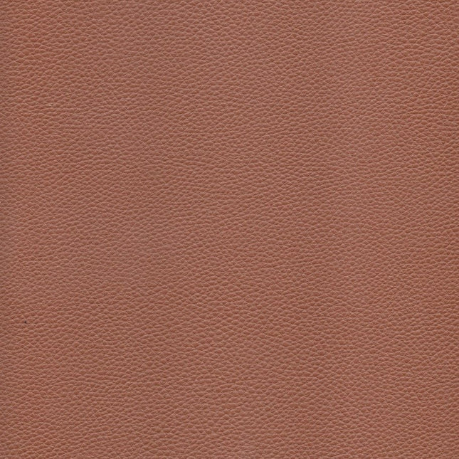 KLASSY- Leatherette Faux Leather Upholstery Fabric- Copper Brown - Uber Decor