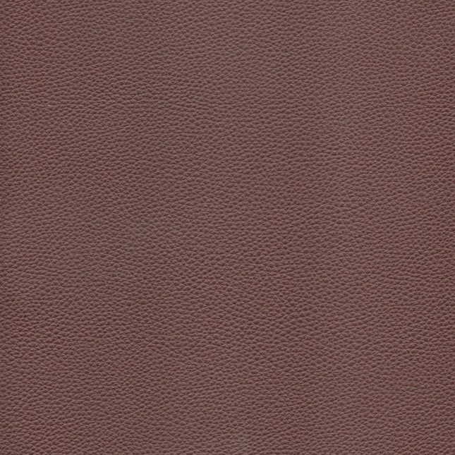 KLASSY- Leatherette Faux Leather Upholstery Fabric- Cocoa Brown - Uber Decor
