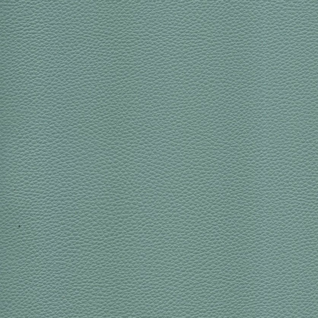 KLASSY- Leatherette Faux Leather Upholstery Fabric- Dusty Teal - Uber Decor