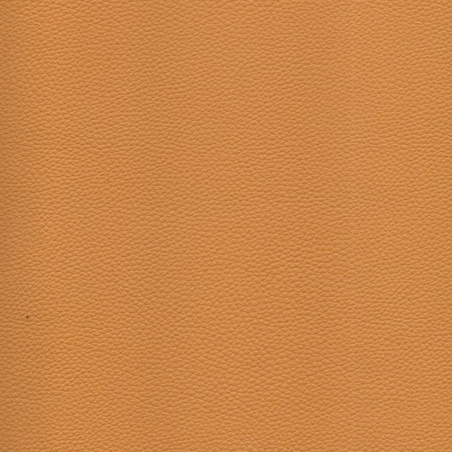 KLASSY- Leatherette Faux Leather Upholstery Fabric- Warm Ochre - Uber Decor