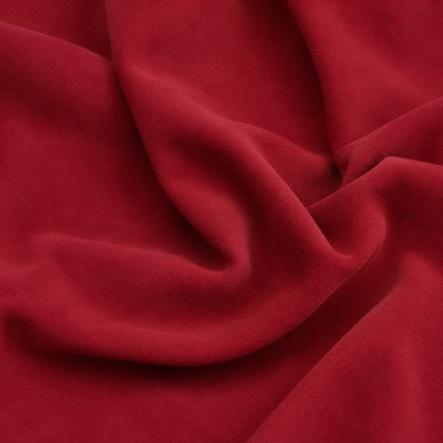 BELLA - Upholstery Fabric- Ruby Red