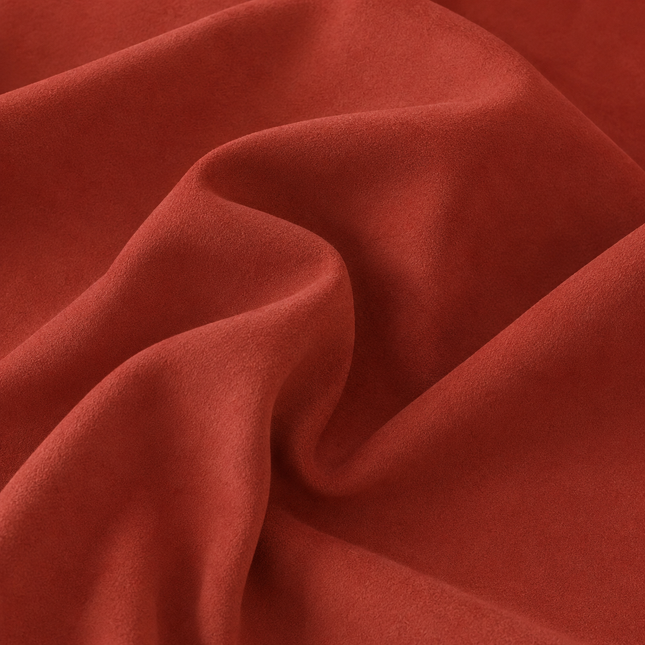 BELLA - Upholstery Fabric- Brick Red