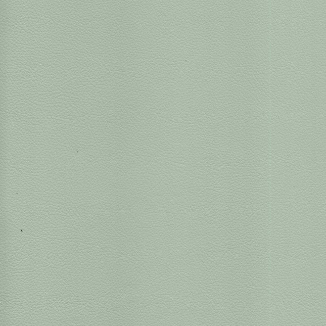 KOREAN LEATHER- Leatherette Faux Leather Upholstery Fabric- Pale Sage - Uber Decor