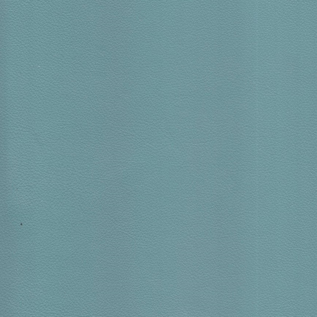KOREAN LEATHER- Leatherette Faux Leather Upholstery Fabric- Dusty Teal - Uber Decor