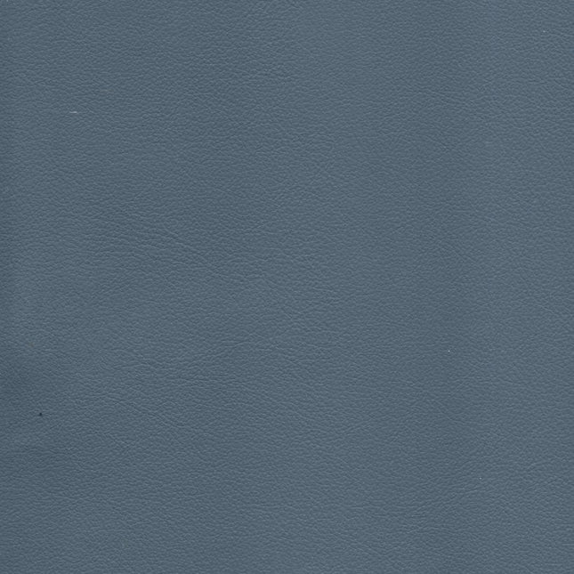 KOREAN LEATHER- Leatherette Faux Leather Upholstery Fabric- Slate Blue - Uber Decor