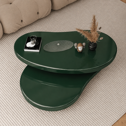 Clyde Fold Forest Green High Gloss End Table – Ready to Dispatch Nordic Accent Table