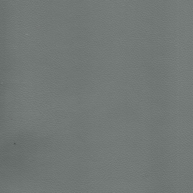 KOREAN LEATHER- Leatherette Faux Leather Upholstery Fabric- Steel - Uber Decor