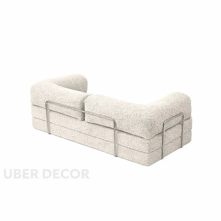 The Teddy Block Sofa- 5-in-1 Modern Adjustable Sofa Cum Bed for Guest Room, Kids Room, Bedroom or Living Room- Custom Fabric and Size