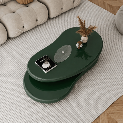 Clyde Fold Forest Green High Gloss End Table – Ready to Dispatch Nordic Accent Table
