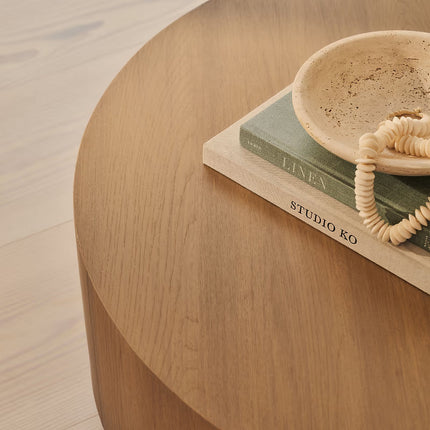 Menderes Coffee Table Modern Contemporary Mediterranean Inspired Designer Center Table Custom Finish Minimal Statement Table for Open Concept Space
