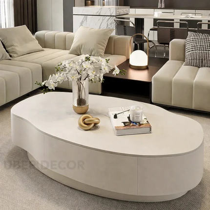Nile Alto Nordic Japanese Minimalist Coffee Table for Living Room, Reception Area and Outdoor