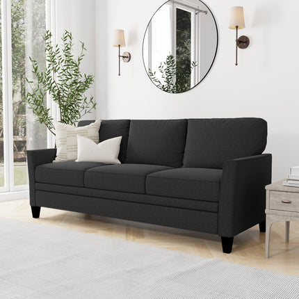 Sydney 81" Sofa- 3 Seat Classic Comfortable Modern Sofa in Customisable Fabric for Living Room - Uber Decor