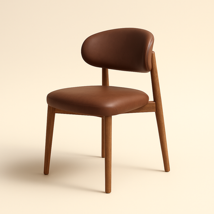 SOLARA – Modern Wooden Dining Chair Set for Living Room, Kitchen, Café & Hotel Spaces - Uber Decor