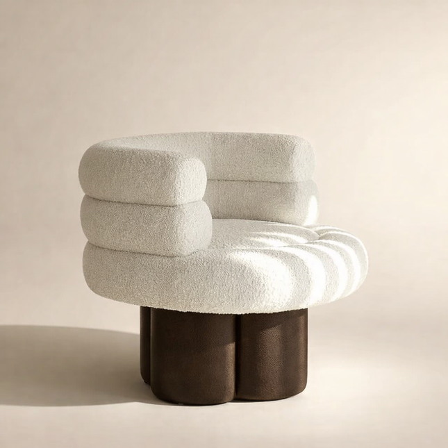 CLOUDFORM – Modern Sculptural Accent Chair for Living Room, Lounge & Boutique Spaces