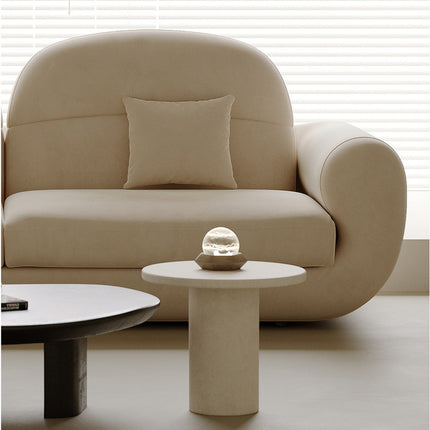 Bruges Luxury Modern Curved Sofa with Sculptural Rounded Design Customisable Designer Couch for Minimalist Interiors