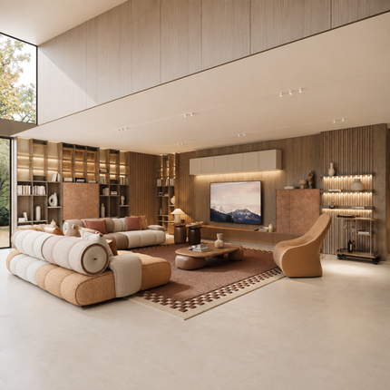 Alicante Luxury Modern Modular Sofa with Rounded Cushion Design Customisable Designer Couch for Premium Lounge Spaces