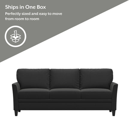 Sydney 81" Sofa- 3 Seat Classic Comfortable Modern Sofa in Customisable Fabric for Living Room - Uber Decor
