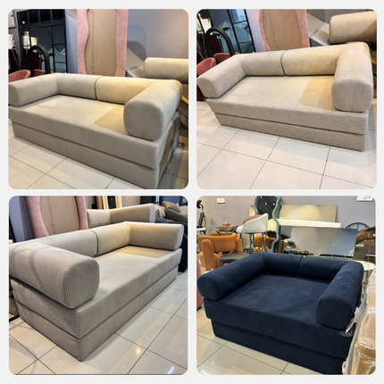 The Teddy Block Sofa - 5-in-1 Modern Adjustable Sofa Cum Bed - Uber Decor