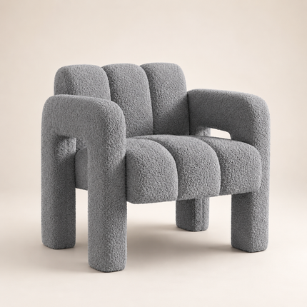 Avira Regal Bedroom Accent Chair – Ready to Ship Comfy Reading Nook Chair for Home