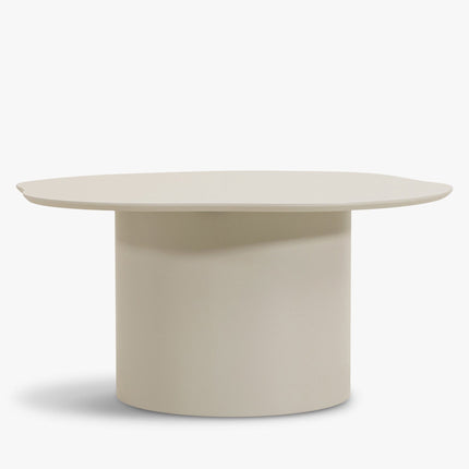 Dawson Sculptural Coffee Table for Modern Family Lounge Contemporary Organic Design Solid Surface Finish Custom Made Center Table