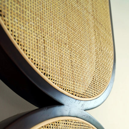 RAVENI Handcrafted Wooden Rattan Room Divider for Living Rooms, Lounges & Open Homes with Made-to-Order Customisation