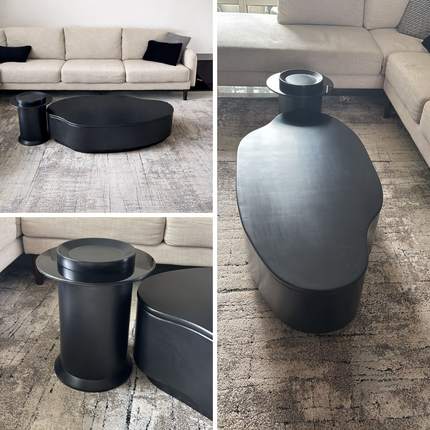 Nile Alto Nordic Japanese Minimalist Coffee Table for Living Room, Reception Area and Outdoor