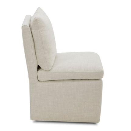 Taru Modern Side Chair Set of 2 with Curved Silhouette and Minimal Design Ideal for Dining or Living Spaces - Uber Decor