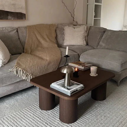 Sobat Coffee Table Modern Organic Contemporary Nordic Inspired Designer Center Table Custom Finish Multi Leg Statement Table for Creative Living Space