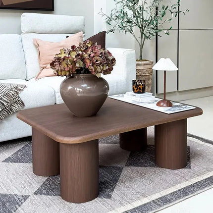 Sobat Coffee Table Modern Organic Contemporary Nordic Inspired Designer Center Table Custom Finish Multi Leg Statement Table for Creative Living Space