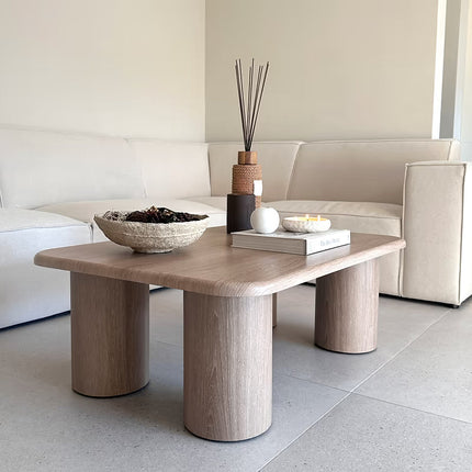 Sobat Coffee Table Modern Organic Contemporary Nordic Inspired Designer Center Table Custom Finish Multi Leg Statement Table for Creative Living Space