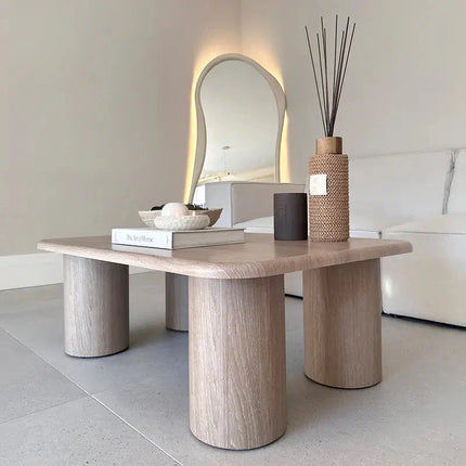 Sobat Coffee Table Modern Organic Contemporary Nordic Inspired Designer Center Table Custom Finish Multi Leg Statement Table for Creative Living Space