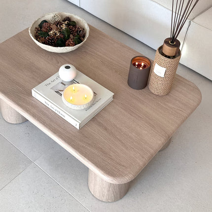 Sobat Coffee Table Modern Organic Contemporary Nordic Inspired Designer Center Table Custom Finish Multi Leg Statement Table for Creative Living Space
