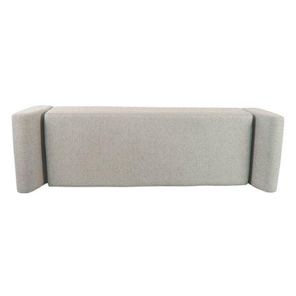 Amsi Mid-Century Modern Flip Top Storage Bench – Japandi-Inspired Entryway & Bedroom Organizer - Uber Decor