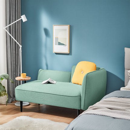 Osaka 62" 2‑Seater Couch with Movable Side Table – Mid‑Century Sofa for Living & Lounge Spaces - Uber Decor