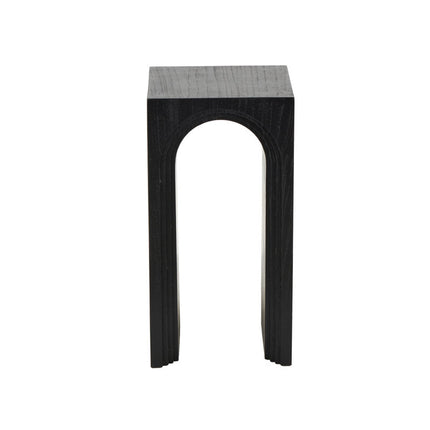 The Arcadia Table – Custom Arch-Inspired Wooden Side Table in Modern Japandi Style for Living Room, Bedroom, or Lounge - Uber Decor