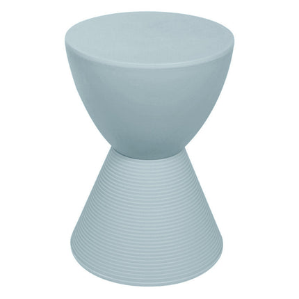 The Modena Drum End Table – Modern Wooden Accent with Hidden Storage in Multicolor Finishes for Living Room, Bedroom & Balcony - Uber Decor
