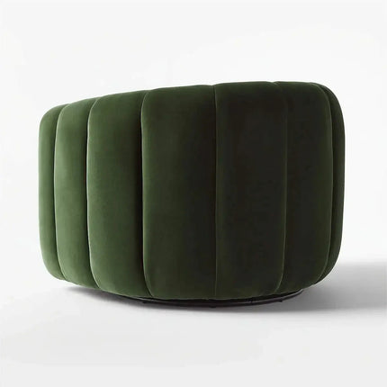 Serenity Curve – Mid-Century Modern Japandi-Inspired Lounge Chair - Uber Decor