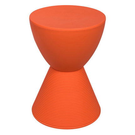 The Modena Drum End Table – Modern Wooden Accent with Hidden Storage in Multicolor Finishes for Living Room, Bedroom & Balcony - Uber Decor