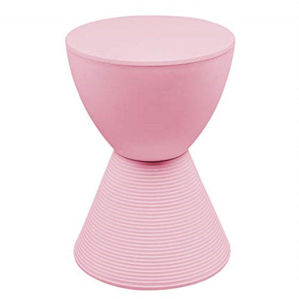 The Modena Drum End Table – Modern Wooden Accent with Hidden Storage in Multicolor Finishes for Living Room, Bedroom & Balcony - Uber Decor