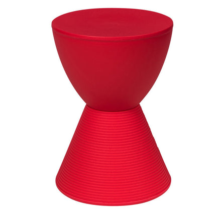 The Modena Drum End Table – Modern Wooden Accent with Hidden Storage in Multicolor Finishes for Living Room, Bedroom & Balcony - Uber Decor