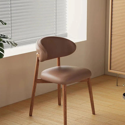 SOLARA – Modern Wooden Dining Chair Set for Living Room, Kitchen, Café & Hotel Spaces - Uber Decor