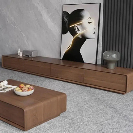 Trego Wall – Compact TV Cabinet, Modern Modular Console Entertainment Unit - Uber Decor
