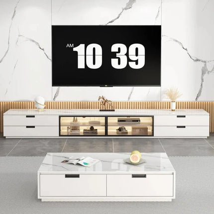 Nuvia Core – Modern TV Unit, Luxury Modular Coffee Table with European Inspired Design - Uber Decor