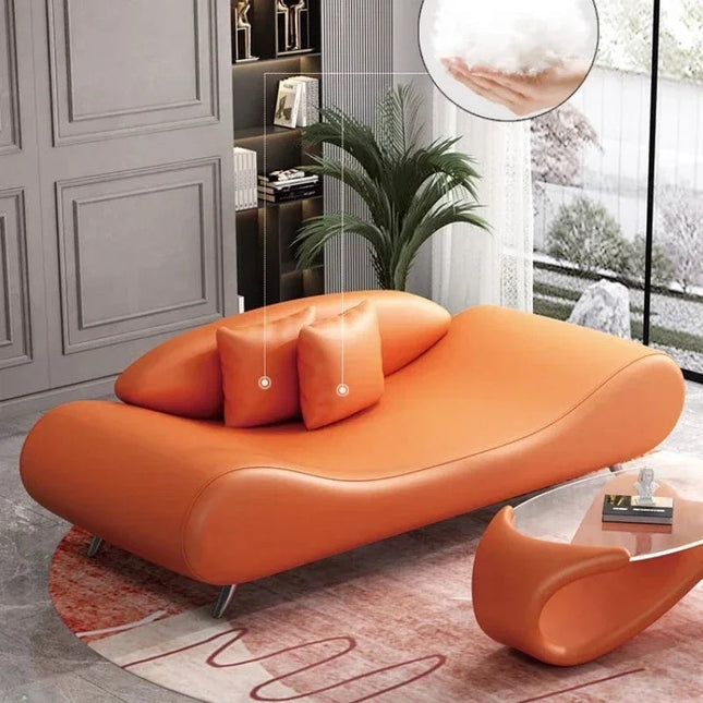 Odense Designer Luxury Sofa – Minimalist Nordic-Inspired Wood Frame Seating for Living Rooms, Offices & Hallways - Uber Decor