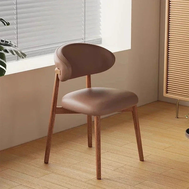 SOLARA – Modern Wooden Dining Chair Set for Living Room, Kitchen, Café & Hotel Spaces - Uber Decor